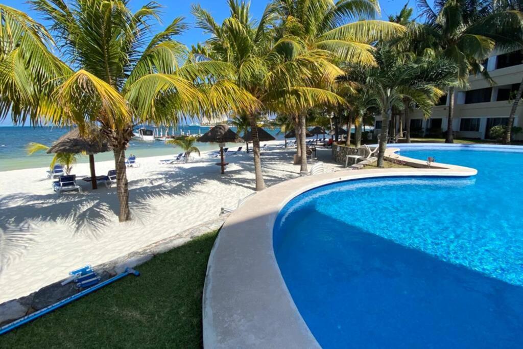 Oceanfront Condo Bm By Andiani Cancún Exteriér fotografie
