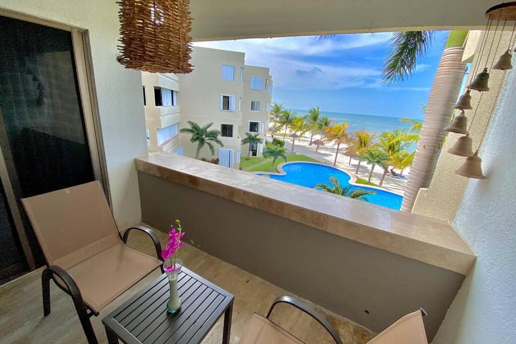 Oceanfront Condo Bm By Andiani Cancún Exteriér fotografie