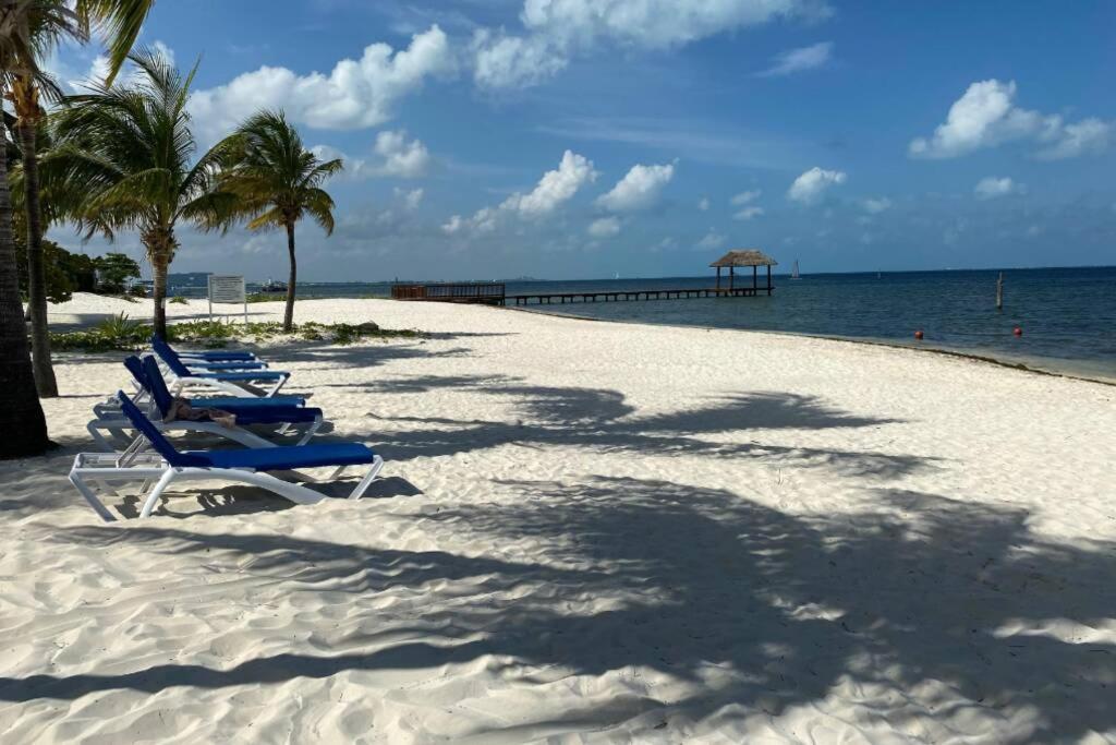 Oceanfront Condo Bm By Andiani Cancún Exteriér fotografie