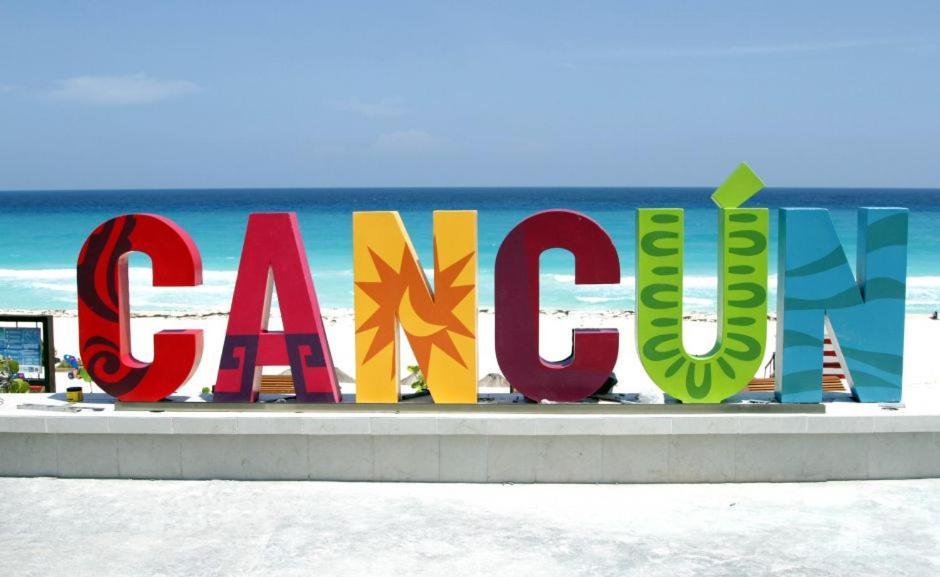Oceanfront Condo Bm By Andiani Cancún Exteriér fotografie